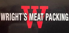 Ox roast partner Wright's Meat Packing's logo