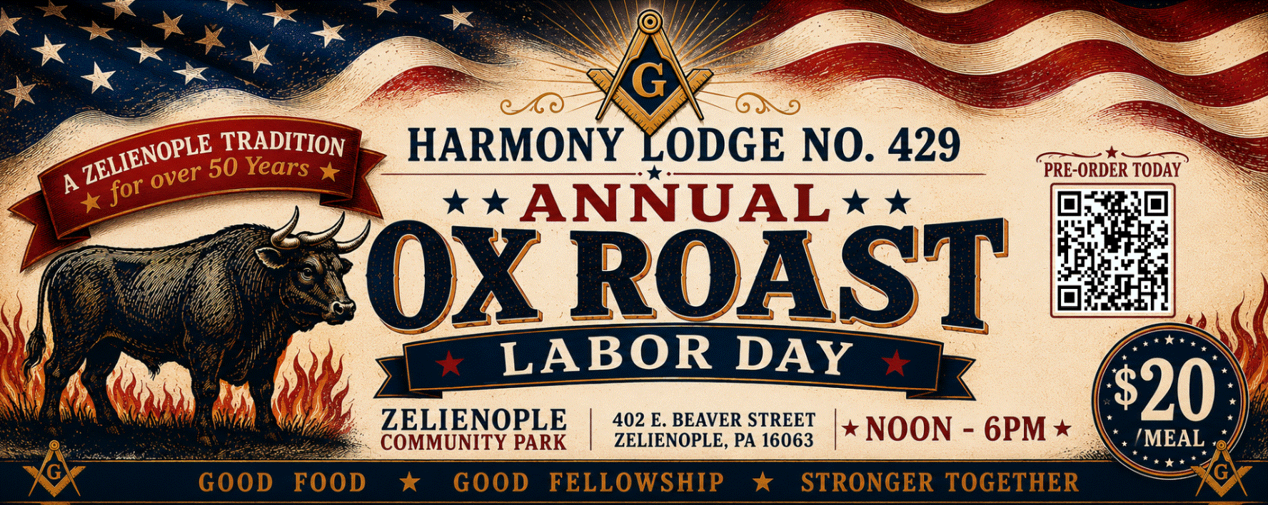 Harmony Lodge No. 429 Ox Roast